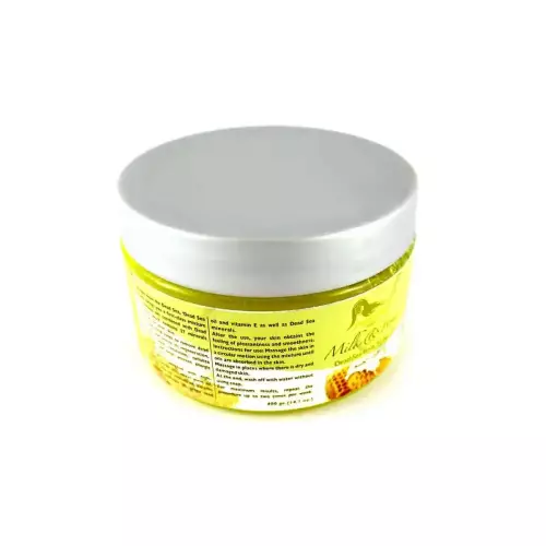 Dead Sea Body Scrub -Milk & Honey (400g) #D122