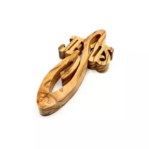 Olive Wood Jesus Cross (14 cm / 5.5”) #CR164