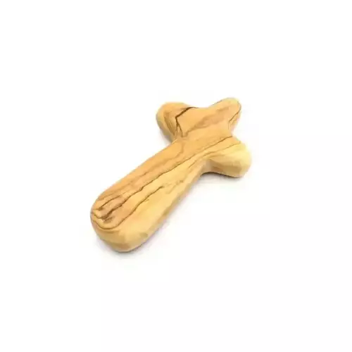 Olive Wood Hand Cross (11 CM / 4.35”) #CR167