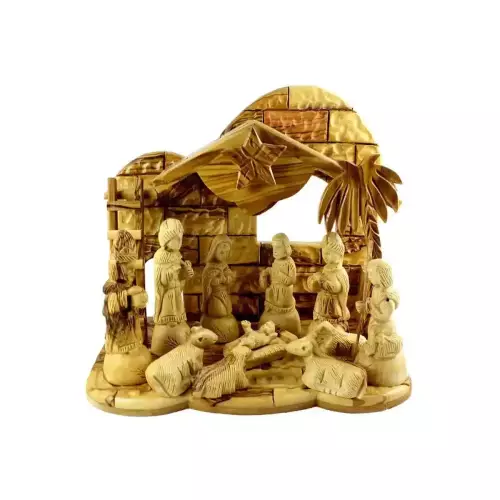 Olive Wood Nativity Set #NA101