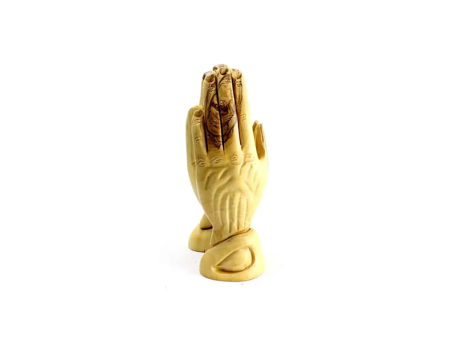 Olive Wood Praying Hands #FI107 - Image 2