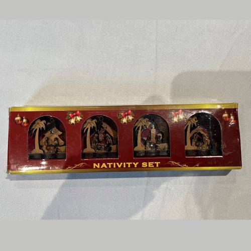 Mini Nativity Ornament Set of 4 #NA190