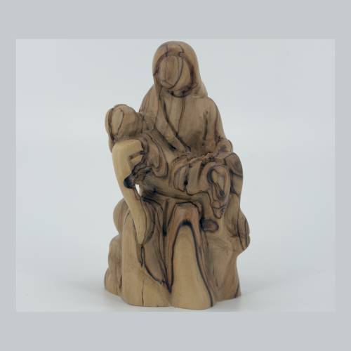Olive Wood Pieta Statue #FI176