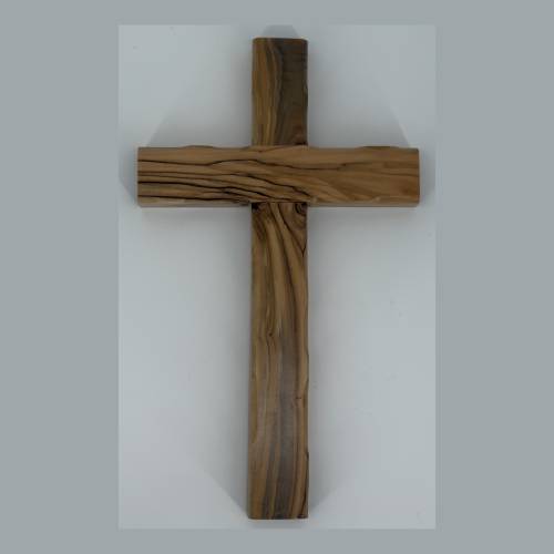 Olive Wood Plain Wall Cross #CR206