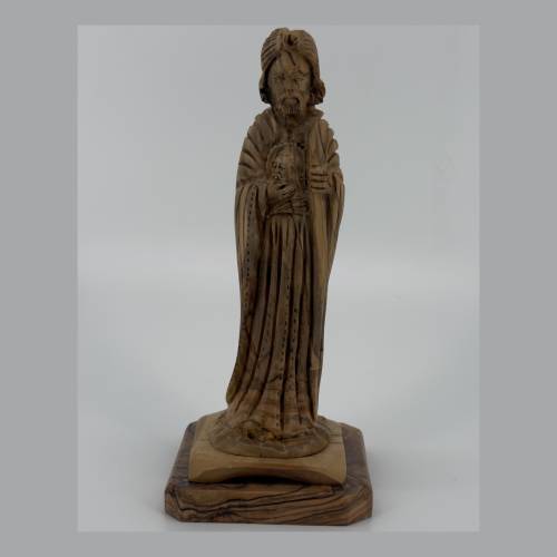 Olive Wood Saint Joseph with Child Jesus #FI181